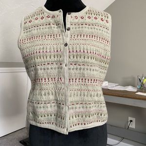 100% vintage wool vest :)